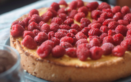 Himbeerkuchen